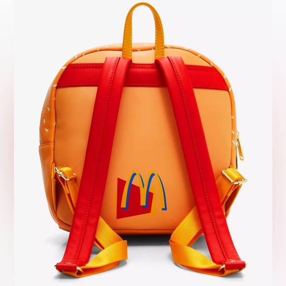 Loungefly McDonald's Big Mac Mini Backpack NWT - Picture 3 of 5